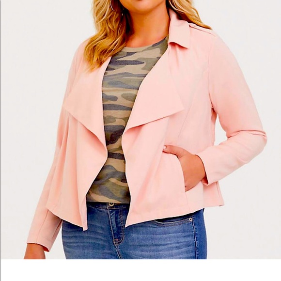 torrid pink blazer